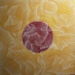 Pretty like the sun I could watch forever. Acrylic on canvas. 100X100cm
